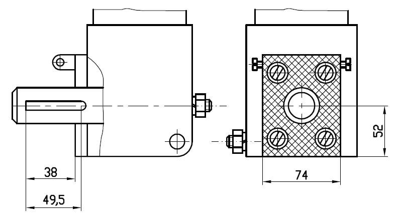 Резцовая головка долбежного верстата ГД200